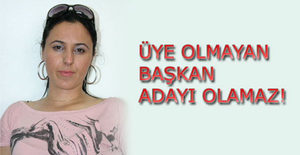 Üye Olmayan Başkan Adayı Olamaz...